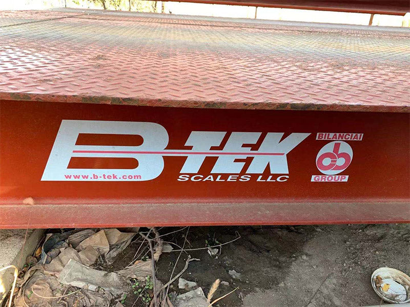 Used B-Tek Steel Deck Truck Scale, 72 x 11, 100 Ton Capacity - For Sale in Indiana