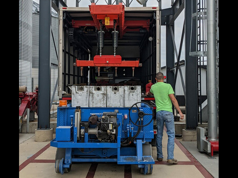 Used Test Cart for Rail and Truck Scales, 6,000 lb Capacity