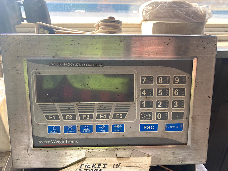 Used Avery Weigh Tronix BMC Series 70 x 11 Concrete Deck Truck Scale - Available for Sale in Iowa