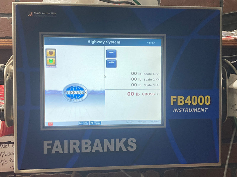 Used Fairbanks Multi-Axle Concrete Deck Truck Scale, 70 x 10 - For Sale in Louisiana