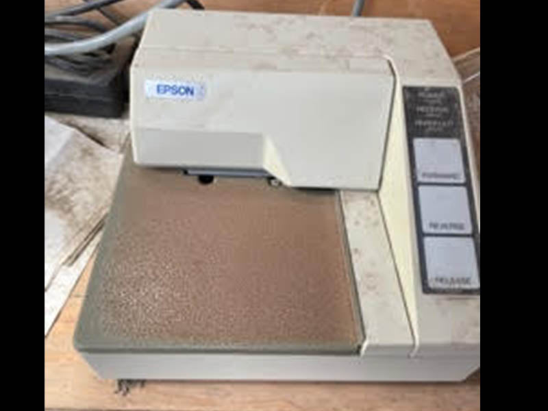 Used Unibridge Concrete Deck Truck Scale, 72 x 10, with Indicator and Ticket Printer - For Sale in California