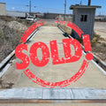 Used Unibridge Concrete Deck Truck Scale, 72 x 10, with Indicator and Ticket Printer - For Sale in California