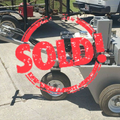 Used, Like New Kanawha Single Weight Motorized Test Cart, 1,000 lb Capacity - For Sale in Mississippi