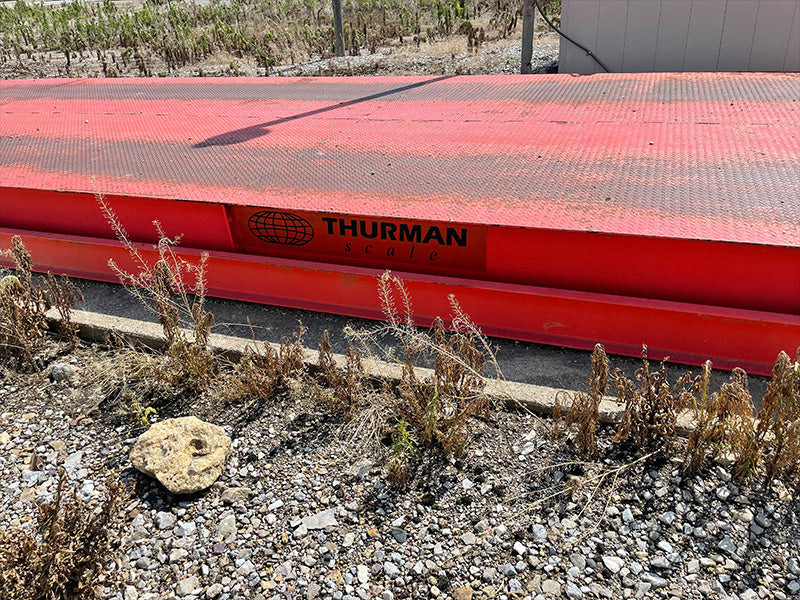 Used Thurman Portable Scale 8560 Steel Deck Truck Scale Package, 70 x 10, 100 Ton Capacity - For Sale in Iowa