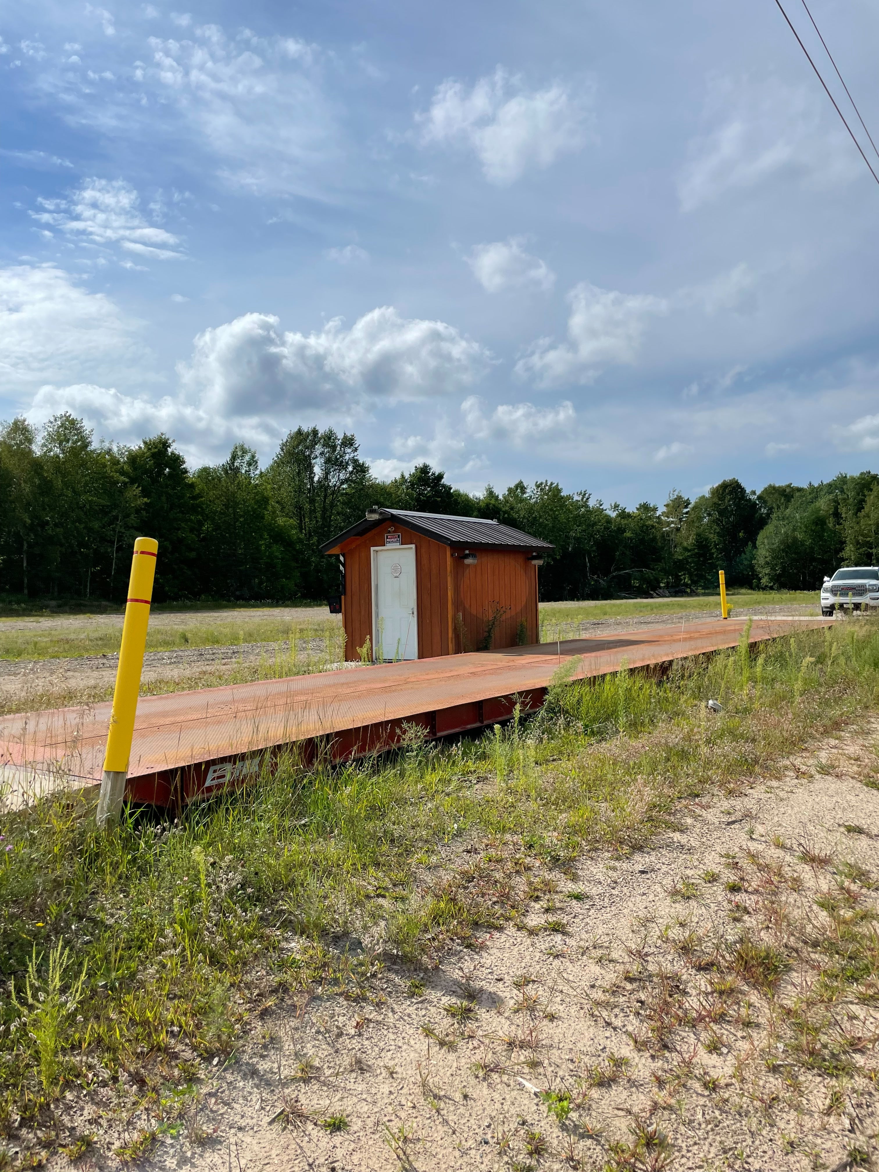 Used B-TEK Steel Deck Truck Scale 72 x 11 - For Sale in Wisconsin