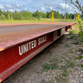 Used B-TEK Steel Deck Truck Scale 72 x 11 - For Sale in Wisconsin