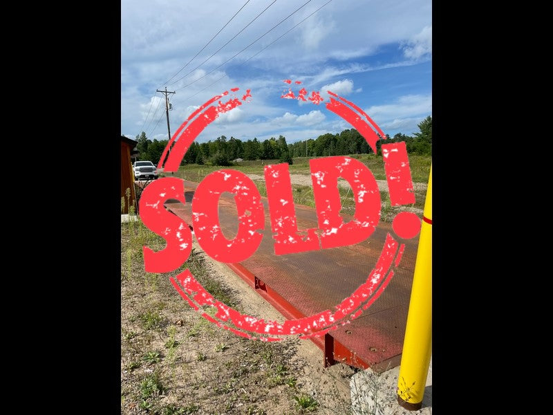 Used B-TEK Steel Deck Truck Scale 72 x 11 - For Sale in Wisconsin