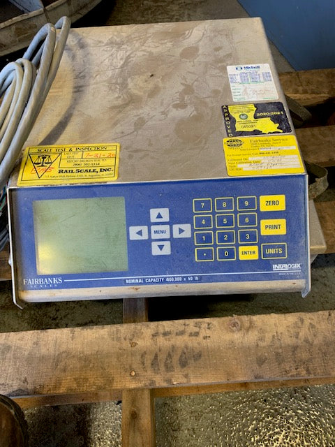 Used Fairbanks Railcar Scale - For Sale in Louisiana