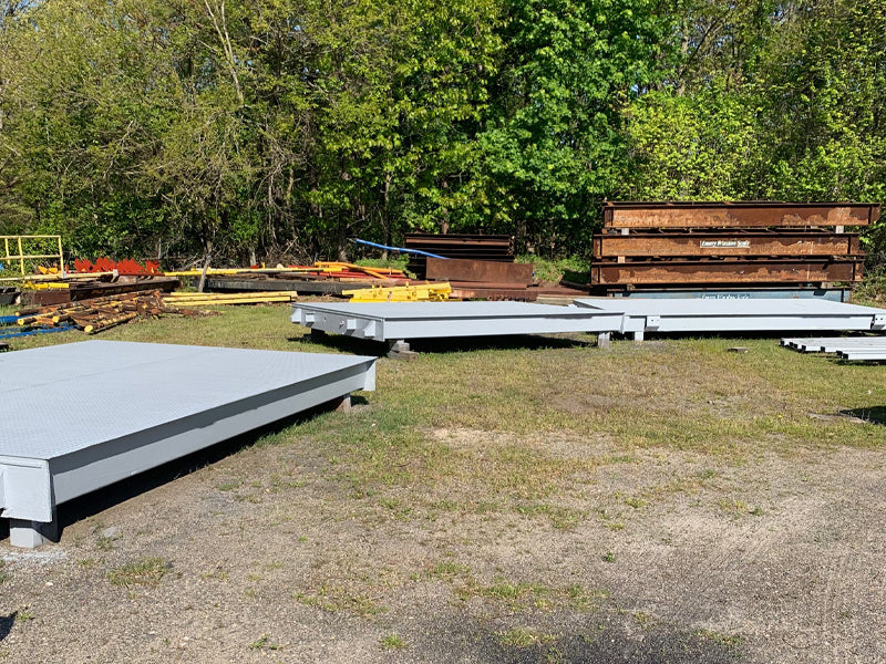 Used Mettler Toledo 7560 Steel Deck Truck Scale 50 x 10 - For Sale in New York