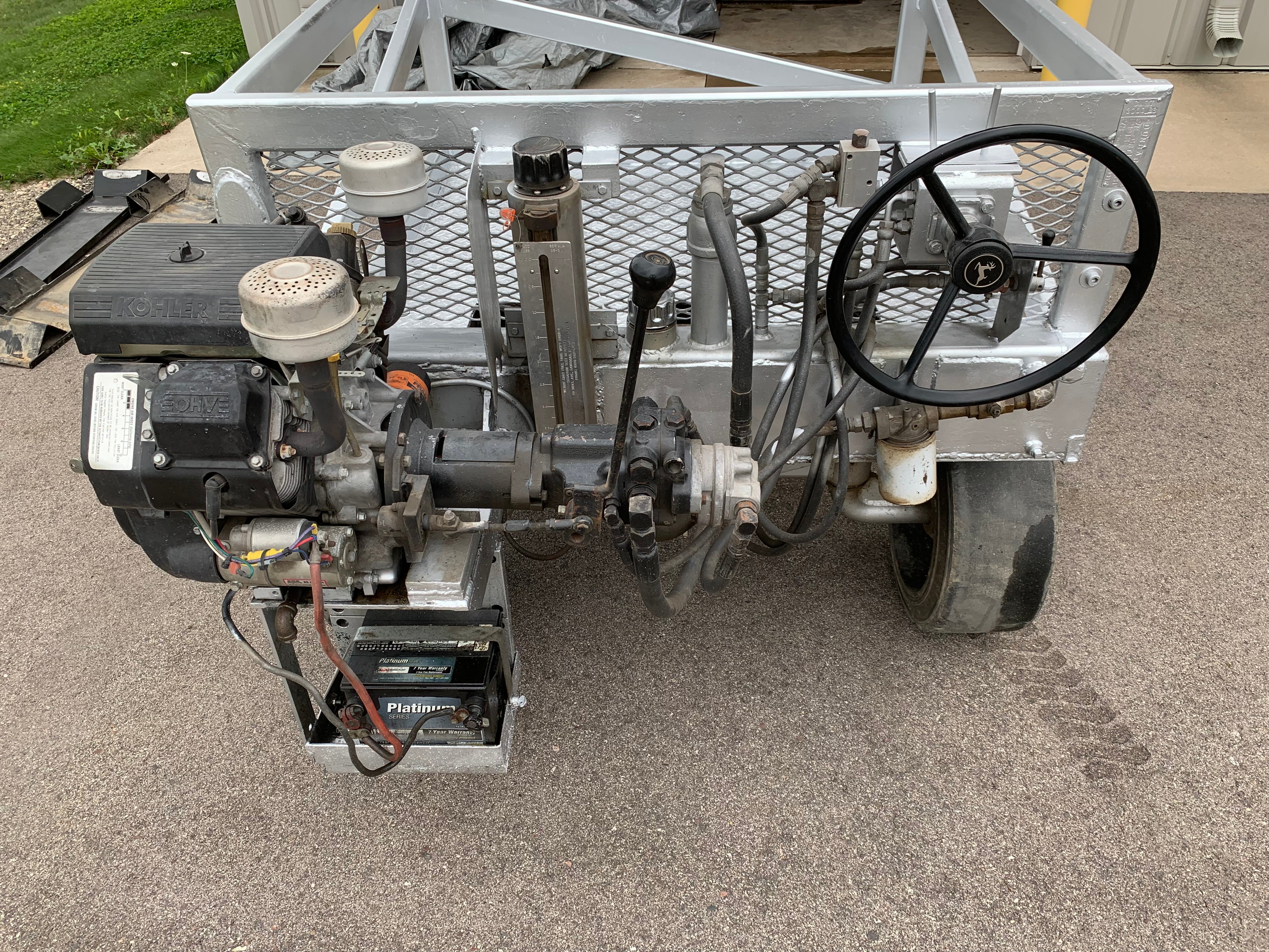 Used Dunbar 3,000 lb Capacity Test Cart with a 2014 Kohler Motor (23.5HP) - For Sale in Wisconsin