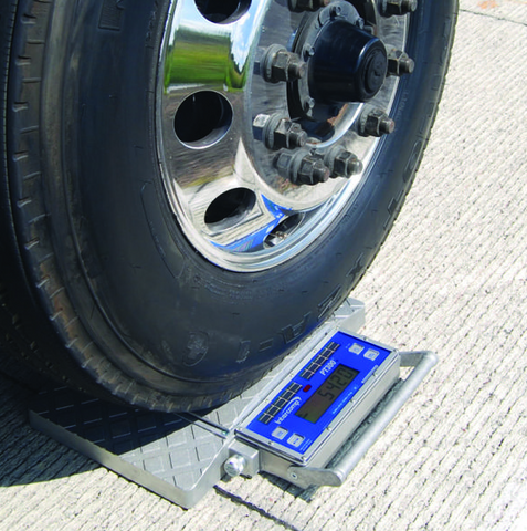 Intercomp 181013-RFX, PT300 Wireless Solar Wheel Load Scale, 25,000 lb ...