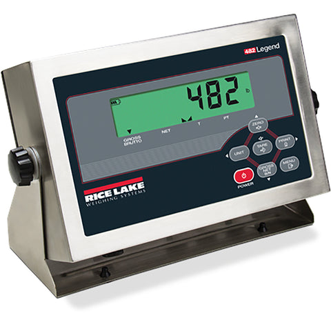 Rice Lake, 482 Legend Series, Digital Weight Indicator, 115 VAC, NTEP