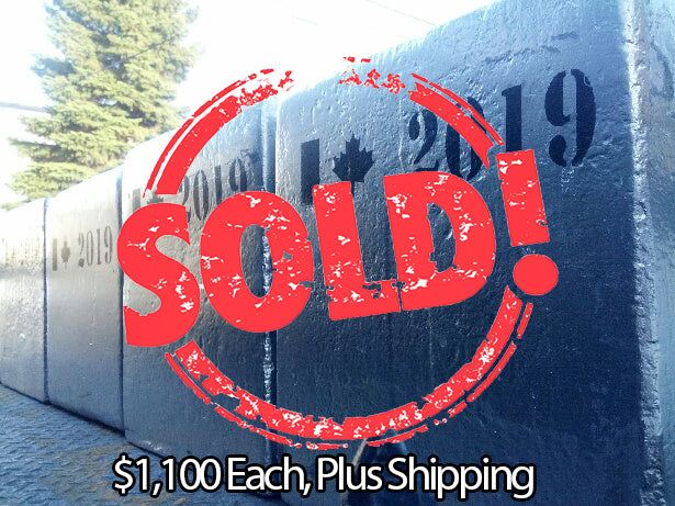 Used 1,000 lb Class F Block Test Weights - For Sale in Canada