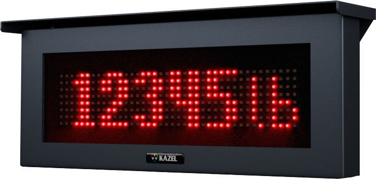 Kazel WA-1 OPTIMA, 2.4" LED Remote Display, Powder Coated Steel Enclosure